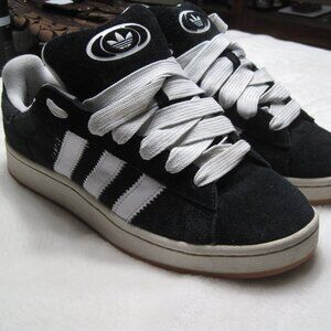 Adidas Campus Black and white skate shoes